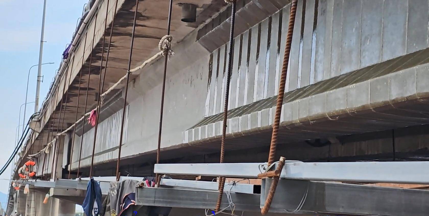 Repair Damaged Bridge Girder and Piers with Carbon Fiber Reinforced Polymer(CFRP)
