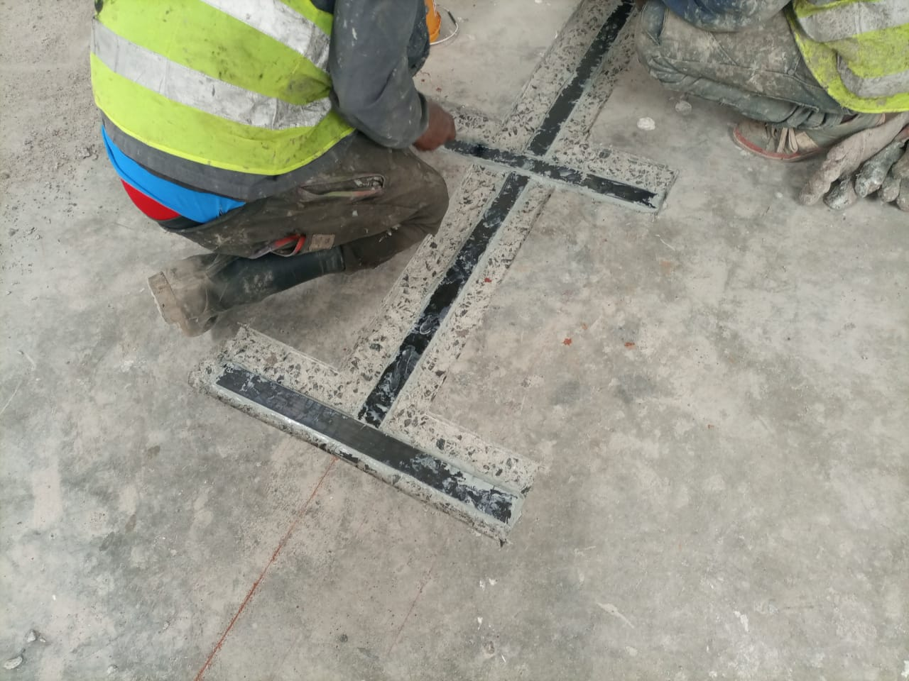 carbon fiber plate on slab