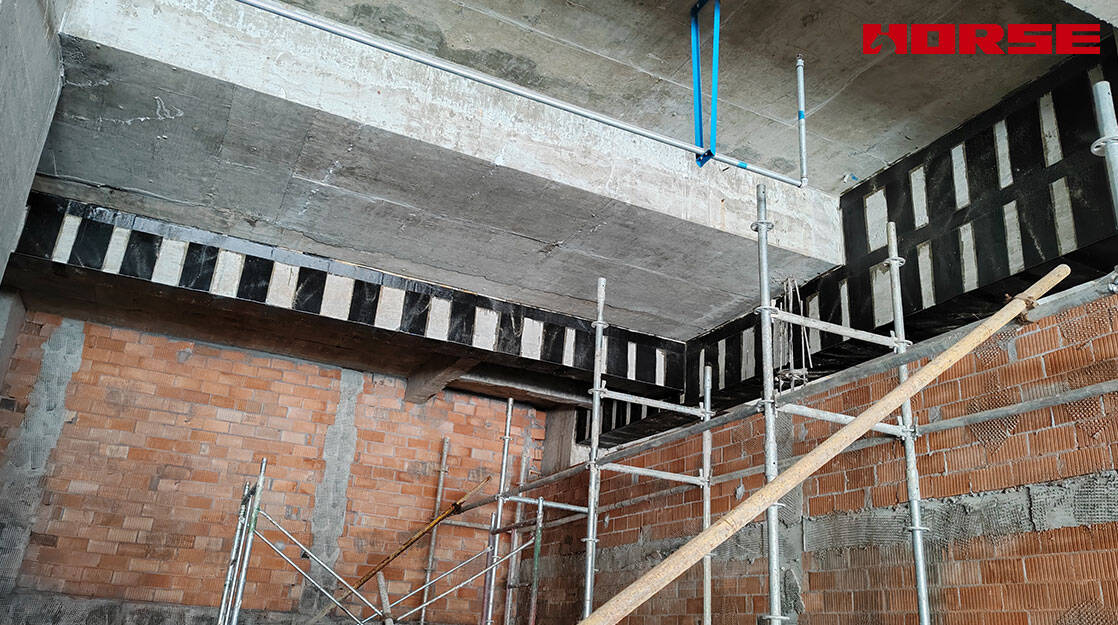 Carbon Fiber To Reinforced Beams