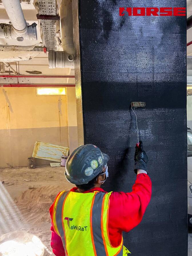 Carbon Fiber Reinforcement Of Different Concrete Components