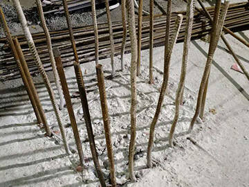 Chongming County swimming pool reinforcement