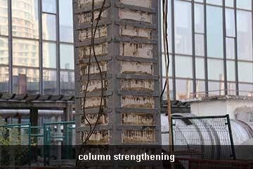 steel jacketing retrofitting